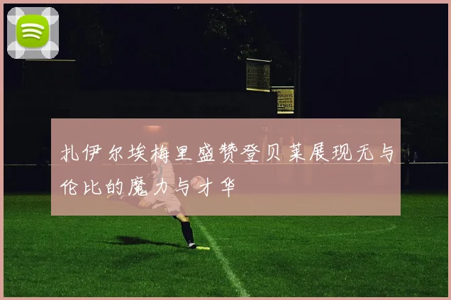扎伊尔埃梅里盛赞登贝莱展现无与伦比的魔力与才华